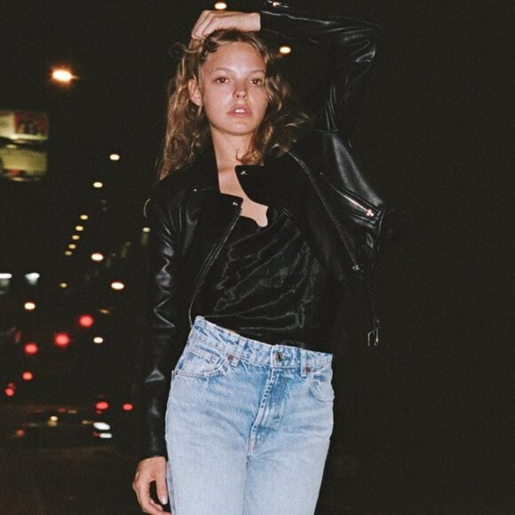 ZARA Faux Leather Biker Jacket Size S NEW With TAGS - Picture 7 of 8